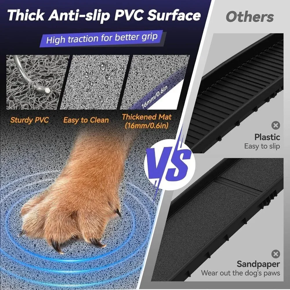 67''L & 20''W Portable Dog Ramp for Car